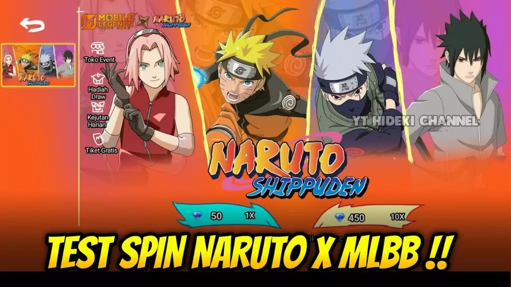 tes spin gacha naruto mlbb